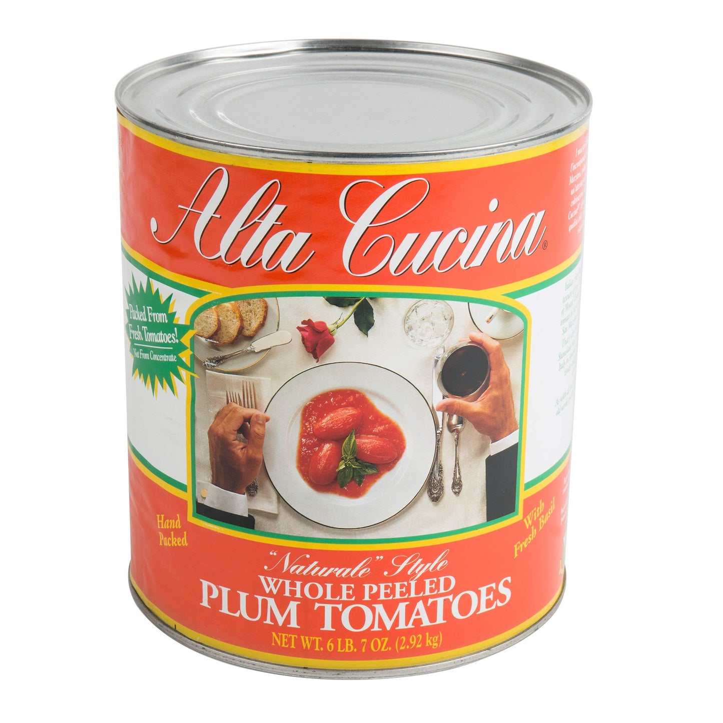 Alta Cucina - Whole Peeled Plum Tomatoes - #10