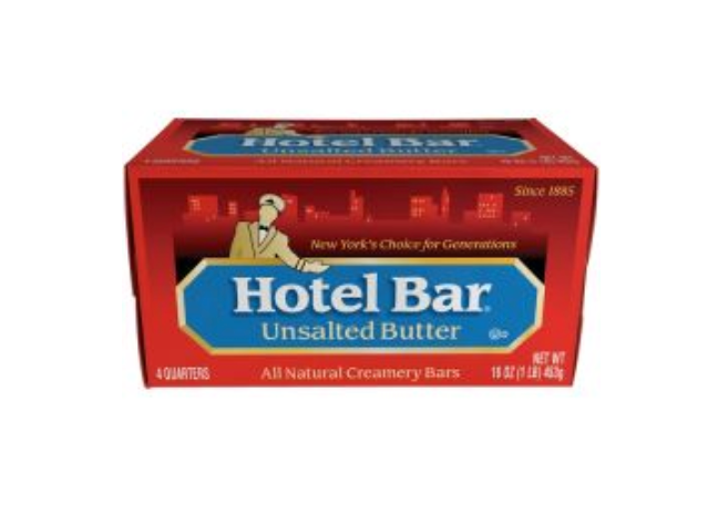 Hotel Bar - Unsalted Butter - 1 Lb