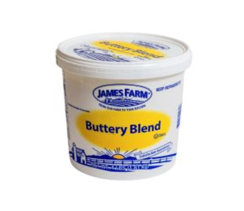 James Farm - Zero Trans Fat Buttery Spread - 4lb Tub