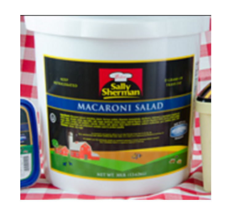 Sally Sherman - Macaroni Salad - 30 Lb Pail