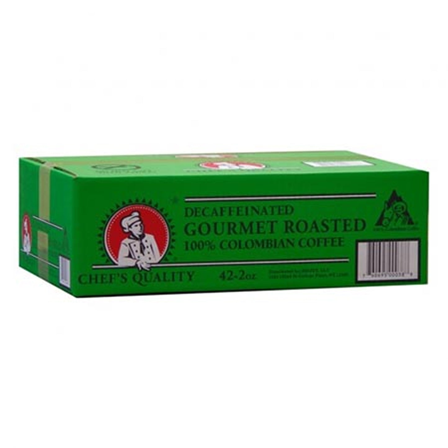 Chef's Quality - Columbian Decaffeinated Coffee - 42/2 oz Packet