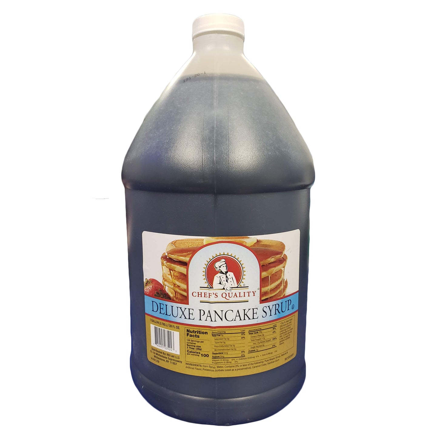 Chef's Quality - Deluxe Pancake Syrup, 1 Gal