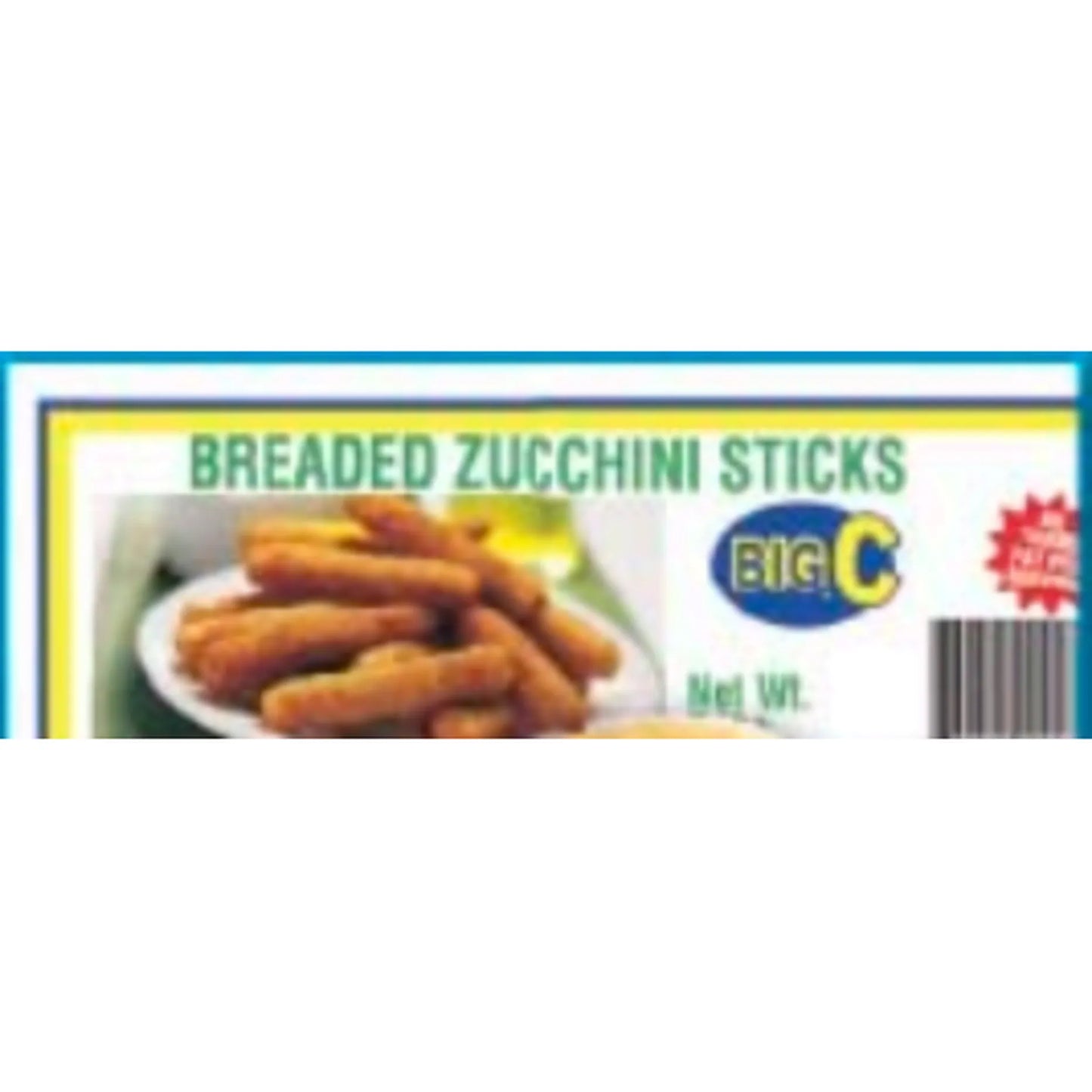 Frozen Big C - Breaded Zucchini Sticks - 6 lb Box