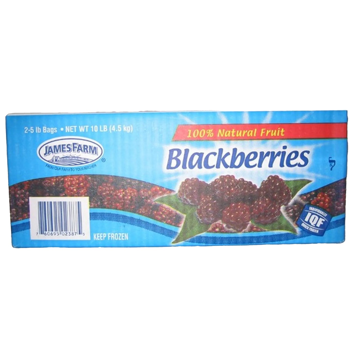 Frozen James Farm - Blackberries - 2/5 lbs