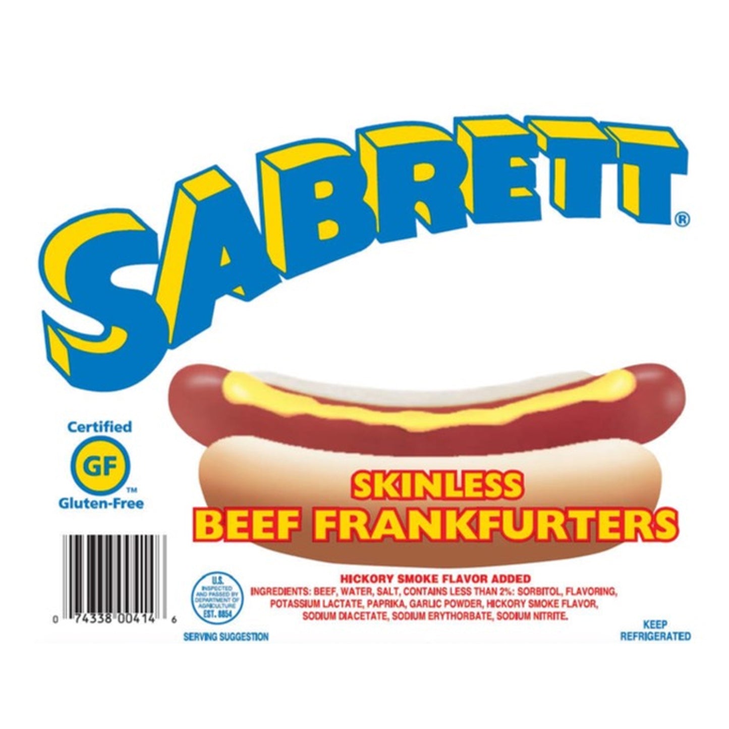 Sabrett Marathon All beef Franks (2 Oz Each)