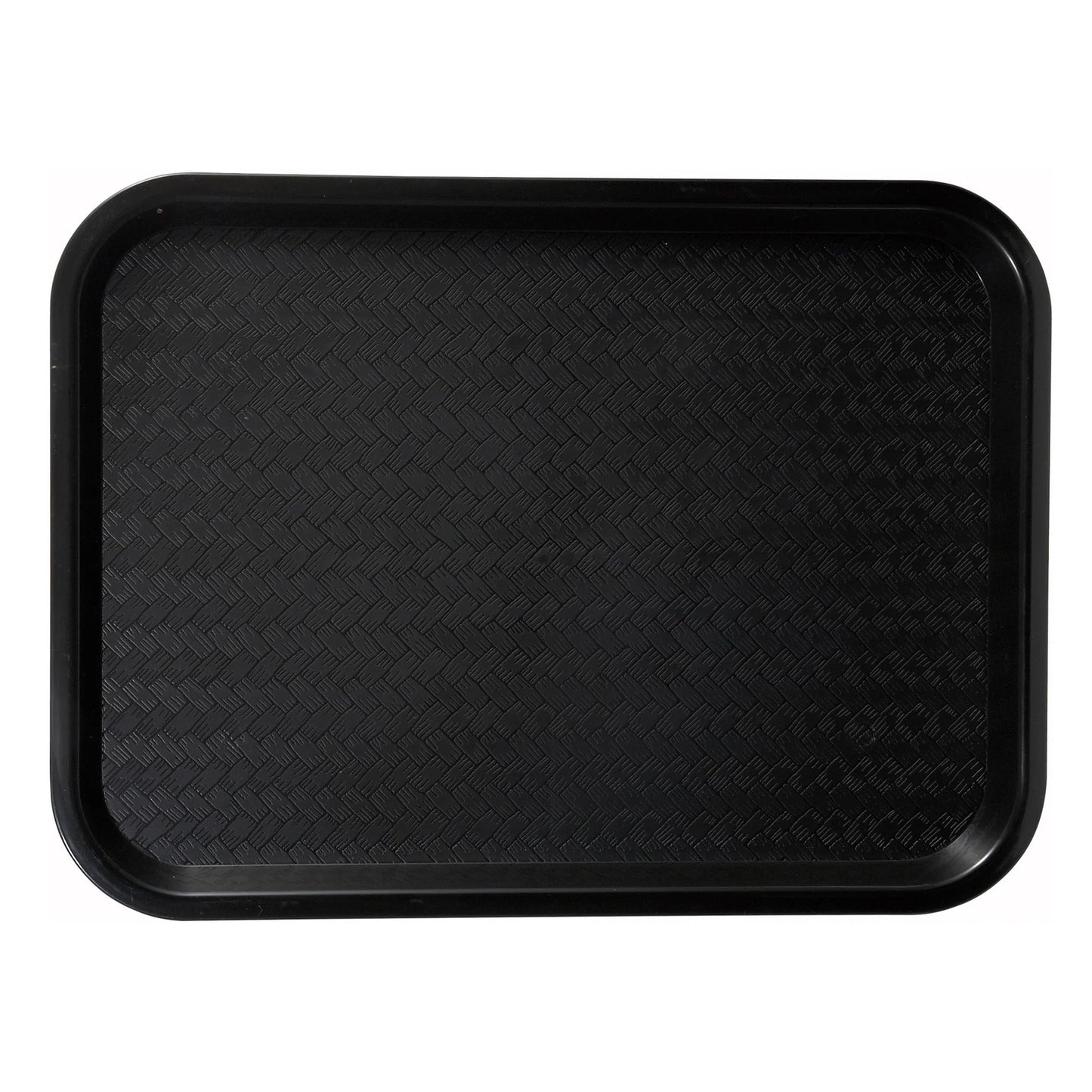 Winco - High Quality Plastic Cafeteria Tray, Black