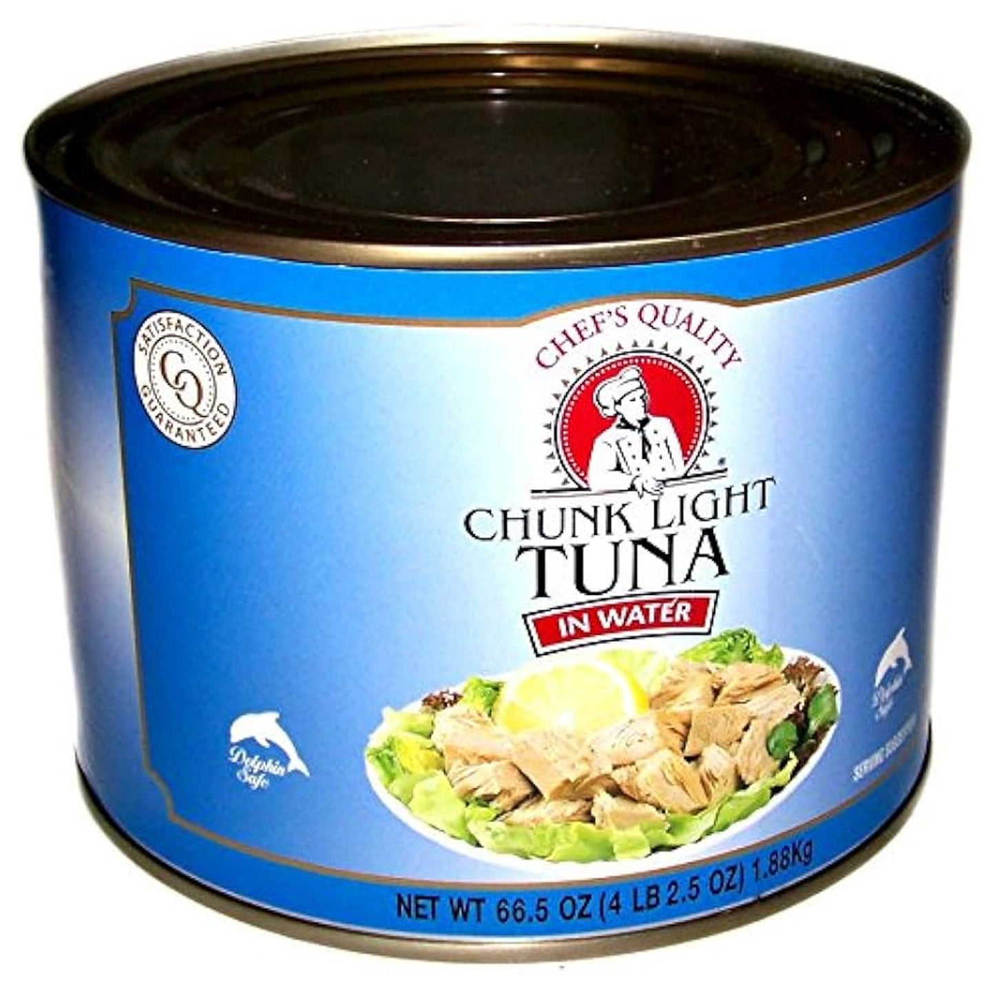 Chef's Quality - Chunk Light Tuna in Water - 66.5 oz Can