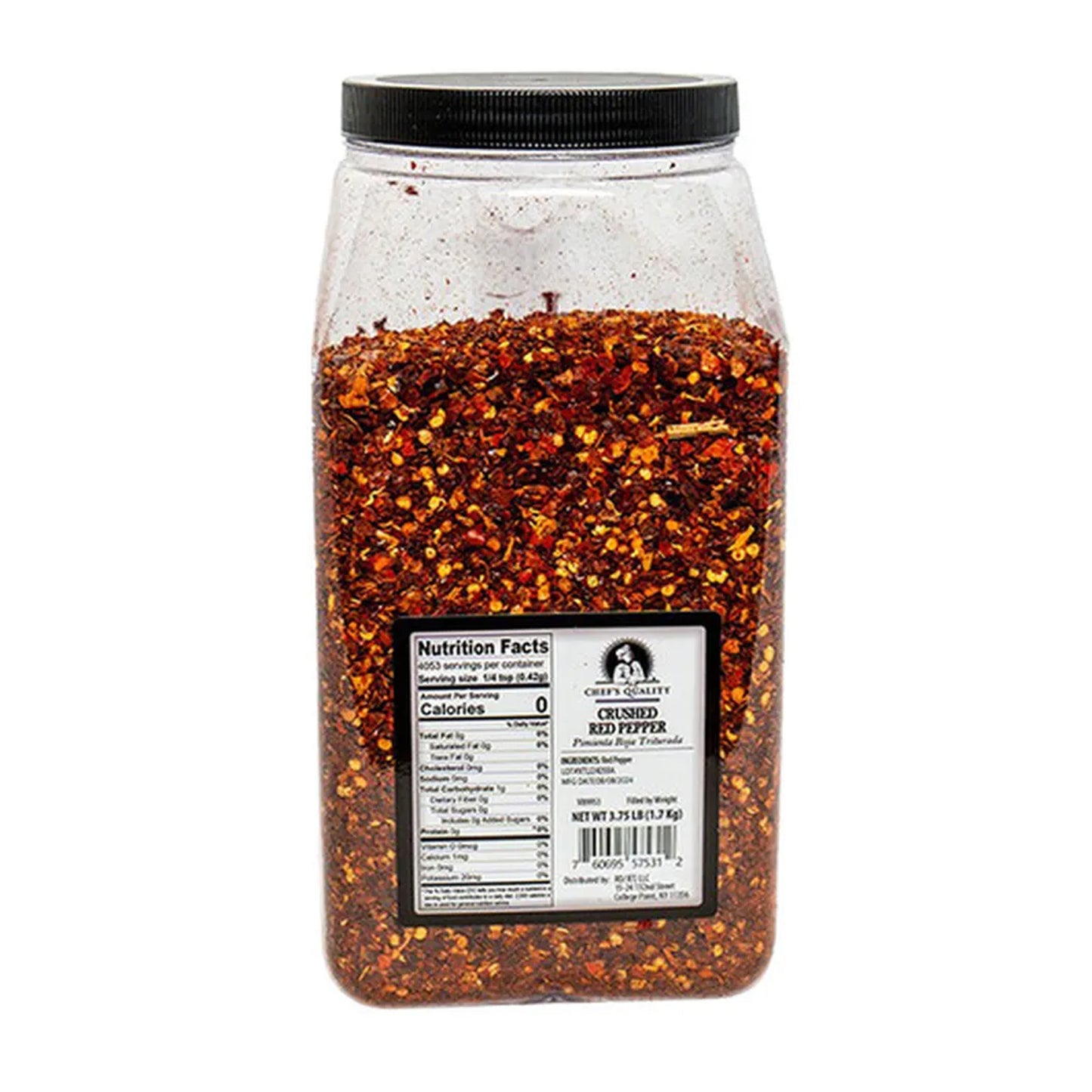 Chef's Quality - Crushed Red Pepper - 3.75 Lbs