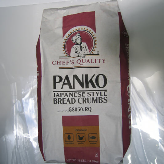 Chef's Quality - Japanese Style Panko Bread Crumbs - 25 lbs