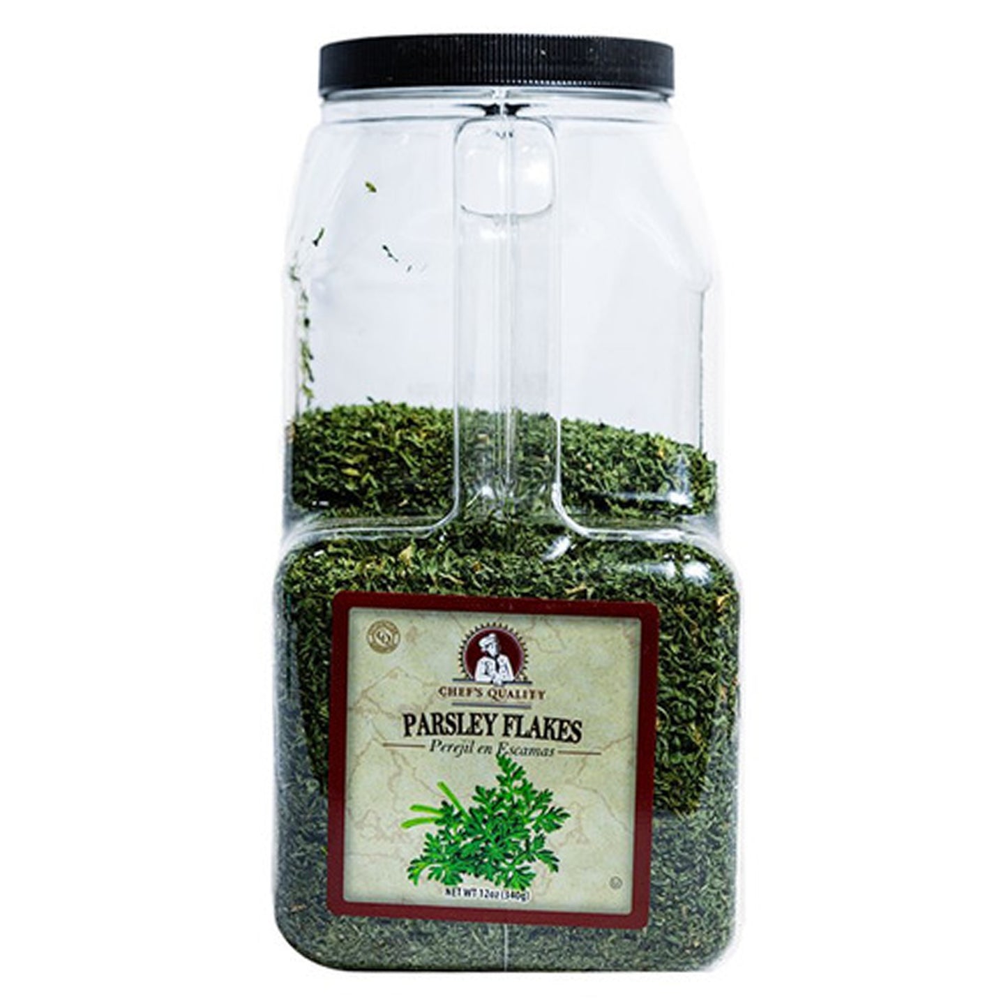 Chef's Quality - Parsley Flakes - 12 Oz Jar