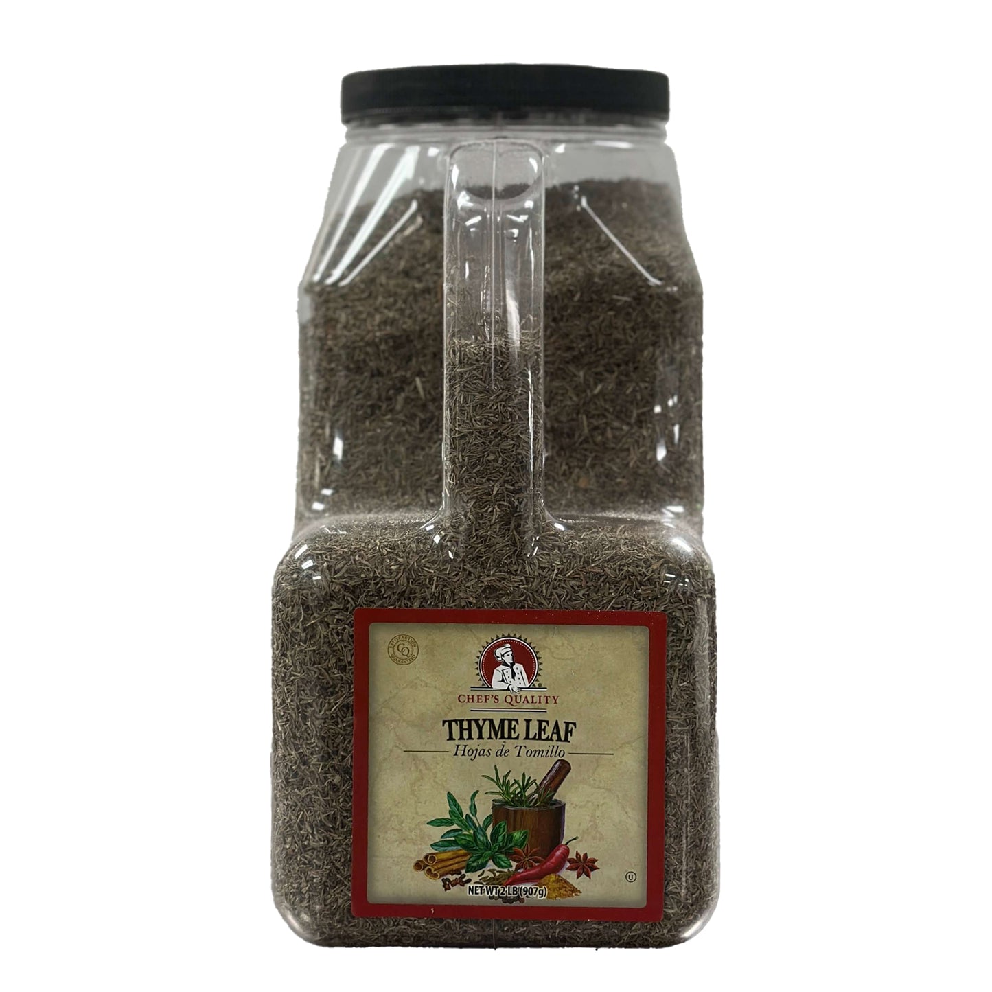 Chef's Quality - Thyme Leaves - 2lb Jar