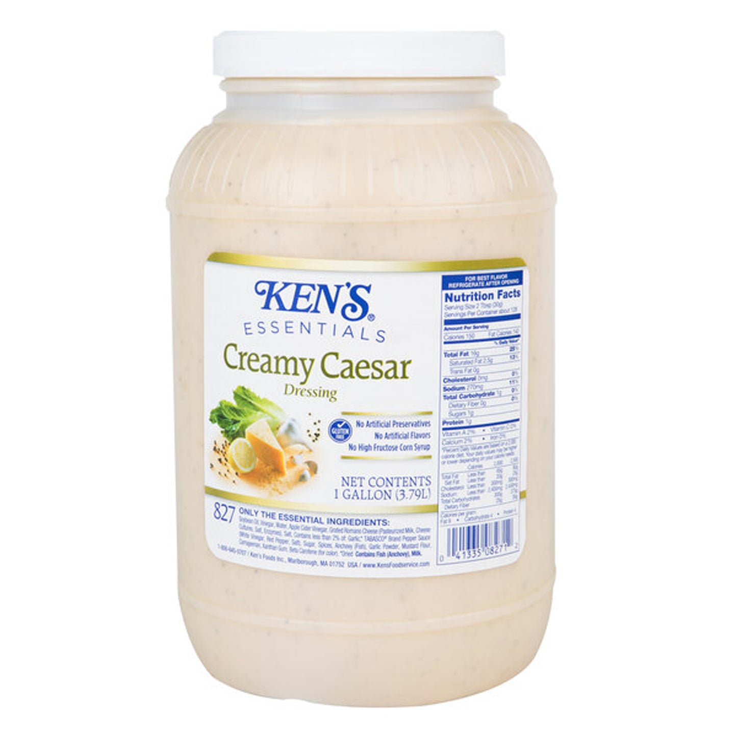 Ken's - Creamy Caesar Dressing - Gallon