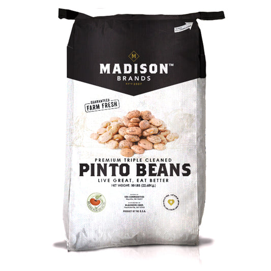 Pinto Beans, Triple Cleaned - 50 Lbs
