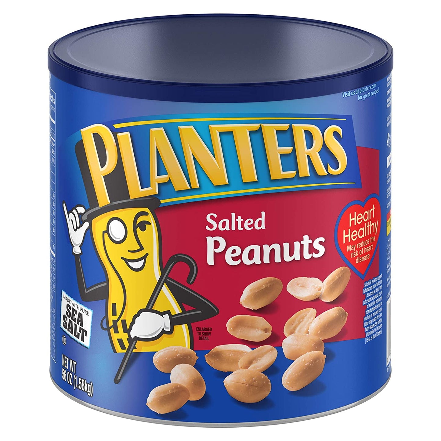 Planters - Salted Peanuts - 56 Oz