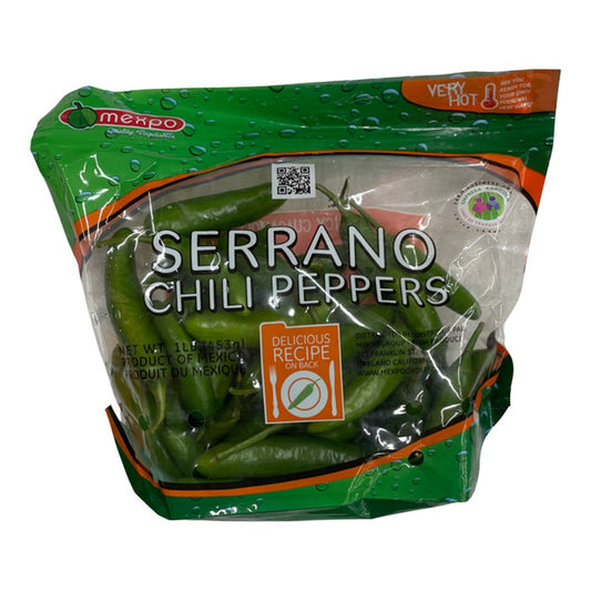 Serrano pepper 3 Lb