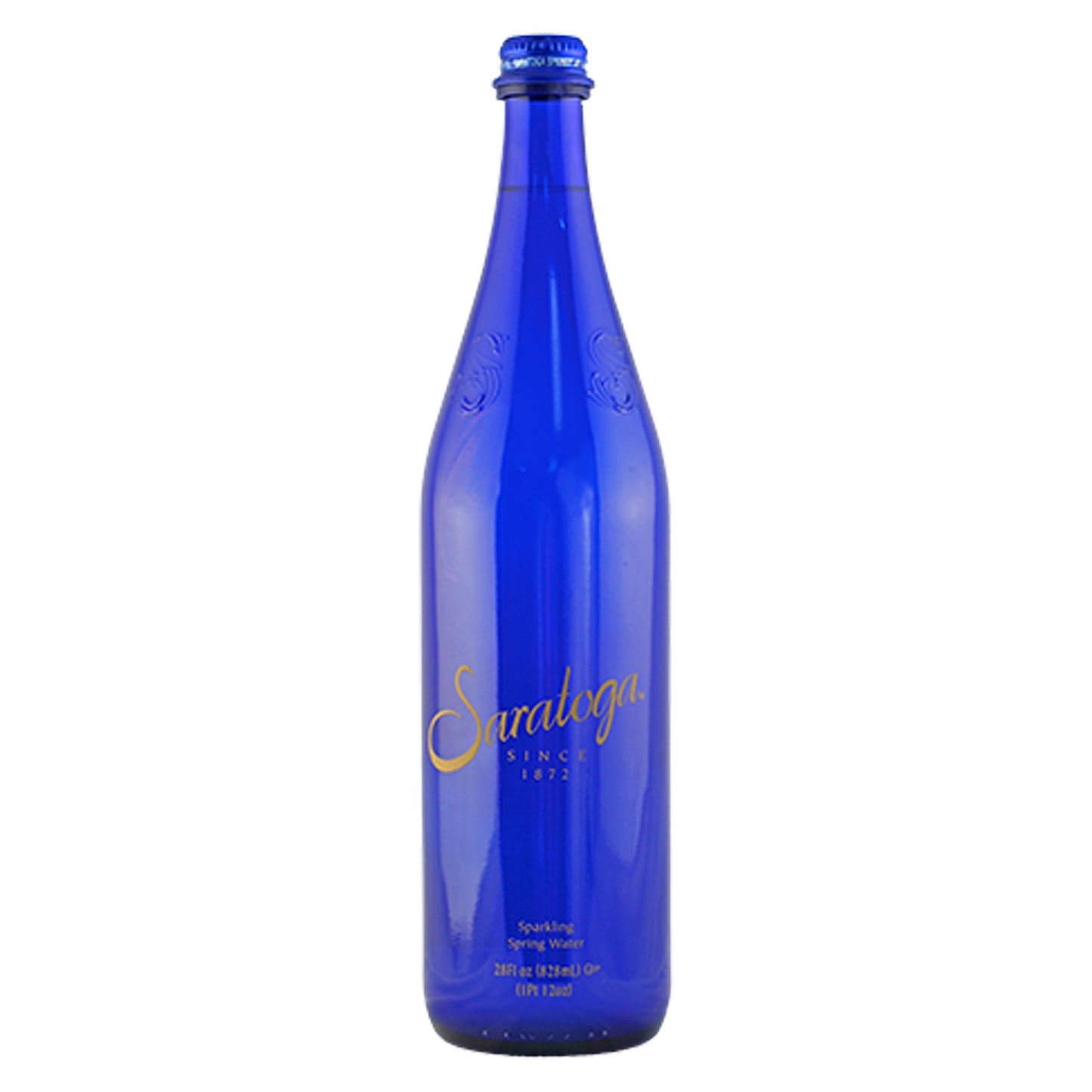 Saratoga Sparkling Spring Water - 12/28 Oz Glass Bottles