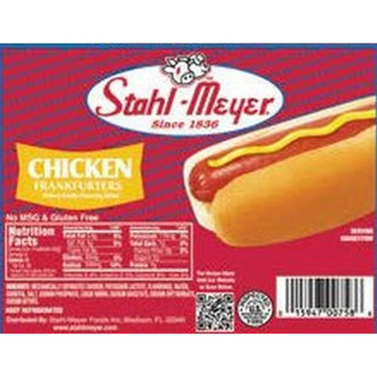 Stahl-Meyer - Chicken Franks, 8-1 (2 oz each) - 12 oz pkg
