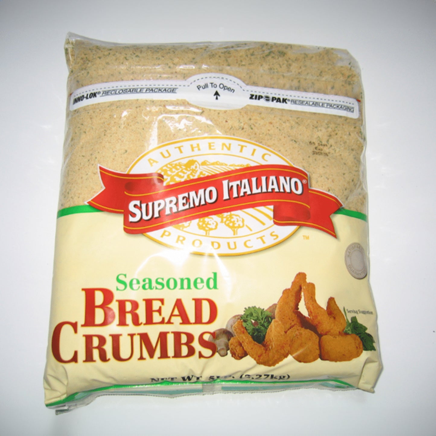 Supremo Italiano - Seasoned Bread Crumbs - 5 Lbs