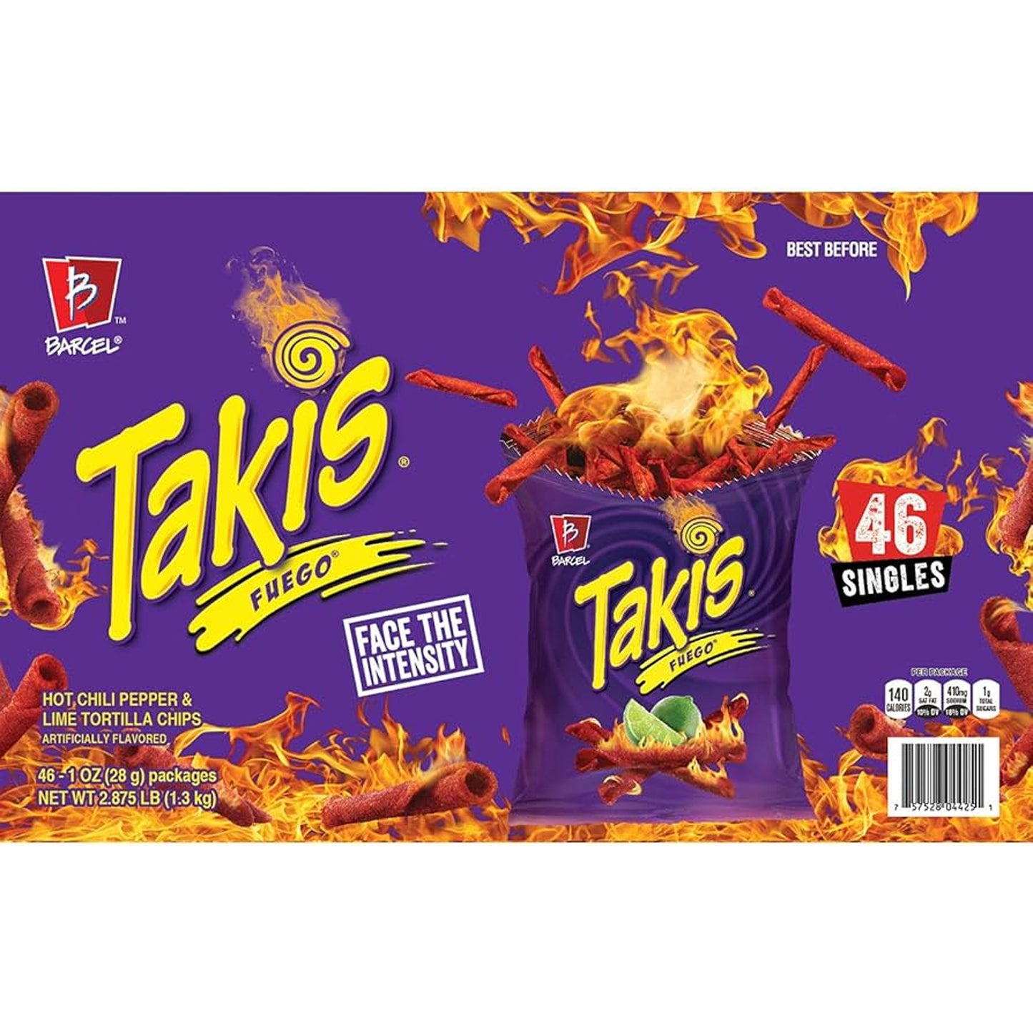 Takis - Fuego Chips, 1 oz - 46 ct