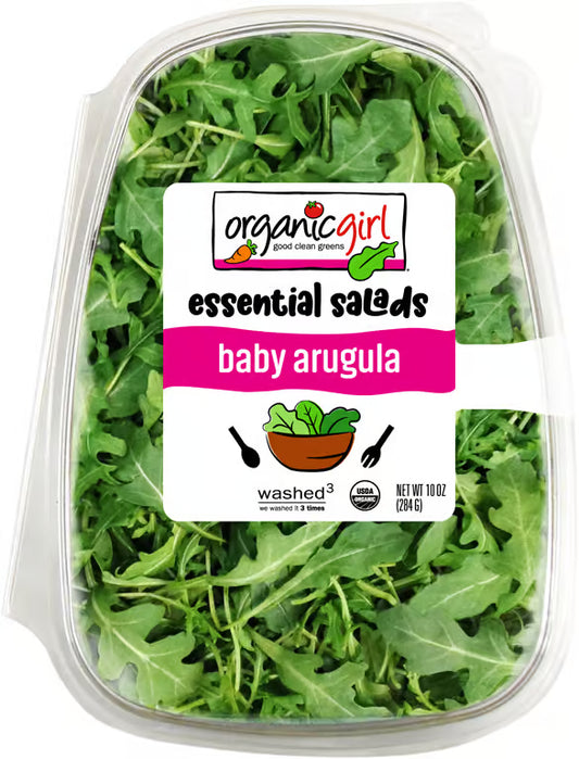 Org Girl Baby Arugula 6/10oz.