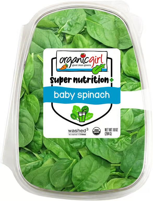 Org Girl Baby Spinach 6/10oz