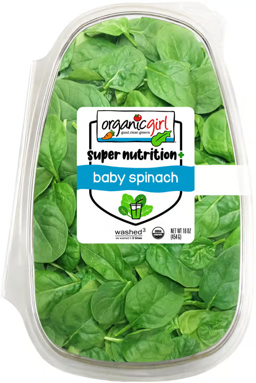Org Girl Baby Spinach 6/1LB