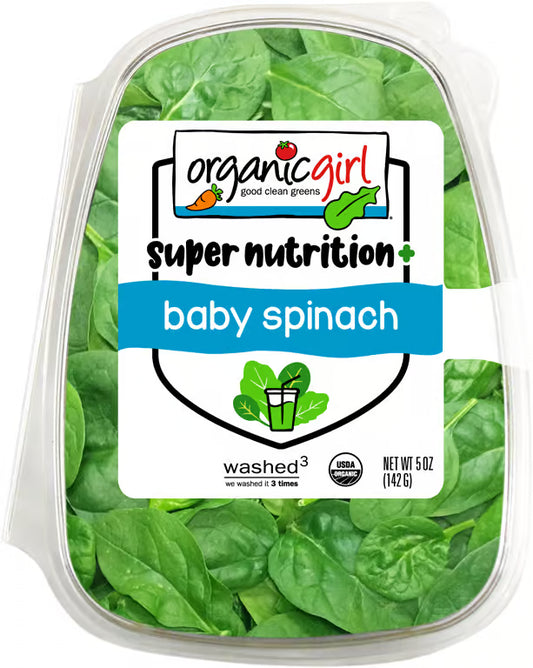 Org Girl Baby Spinach 6/5oz